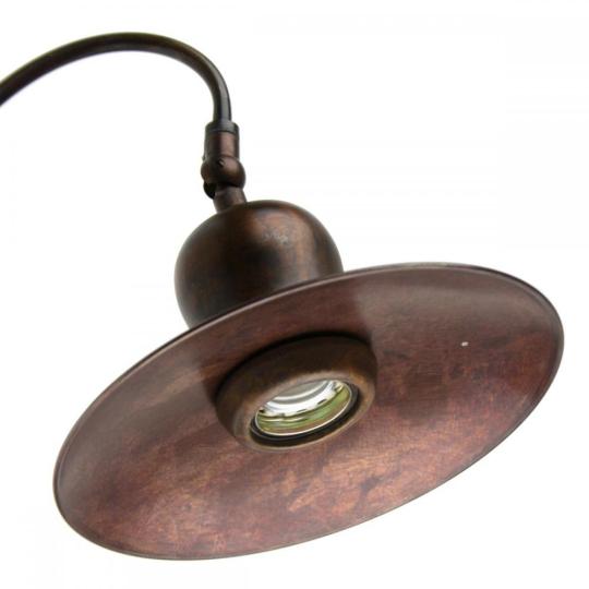 antikolt rusztikus rez lampa falikar fali vilagitas mediterran lampa regies videki szalloda minosegi sargarez lameridiana lakberendezes vintage patinazott.jpg